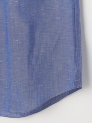 Ｗｏｏｌ　Ｌｉｎｅｎ　Ｃｈａｍｂｒａｙ　Ｓｈｉｒｔ（２２０５２２５０１２）