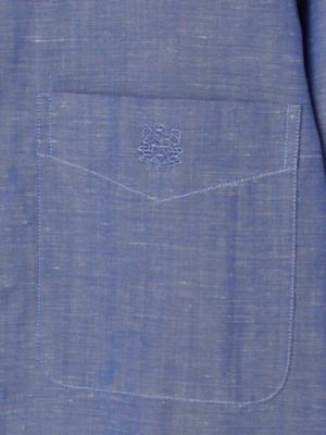 Ｗｏｏｌ　Ｌｉｎｅｎ　Ｃｈａｍｂｒａｙ　Ｓｈｉｒｔ（２２０５２２５０１２）