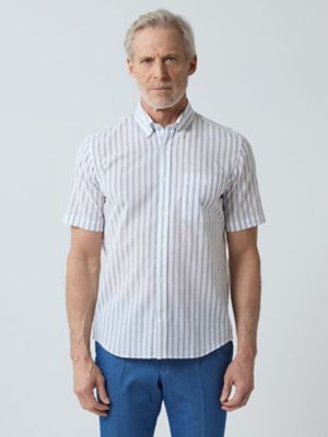 22/23 フランクフルト　コロムアニ　Lサイズ Sucker Stripe Short Sleeve Shirt