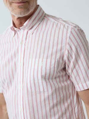 Sucker Stripe Short Sleeve Shirt