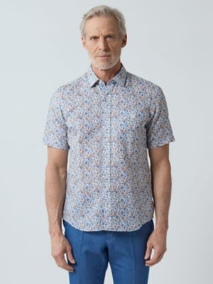 Ｆｌｏｒａｌ　Ｐｒｉｎｔ　Ｓｈｏｒｔ　Ｓｌｅｅｖｅ　Ｓｈｉｒｔ（２２０５２２６０２３）