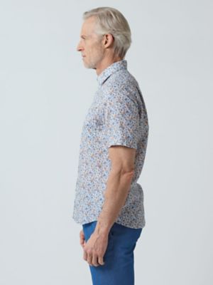 Ｆｌｏｒａｌ　Ｐｒｉｎｔ　Ｓｈｏｒｔ　Ｓｌｅｅｖｅ　Ｓｈｉｒｔ（２２０５２２６０２３）