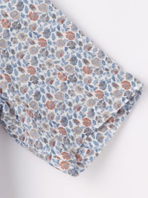 Ｆｌｏｒａｌ　Ｐｒｉｎｔ　Ｓｈｏｒｔ　Ｓｌｅｅｖｅ　Ｓｈｉｒｔ（２２０５２２６０２３）