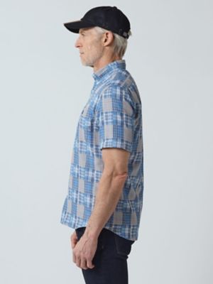 Patchwork Short Sleeve Shirt