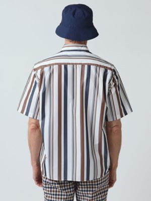 ＡＱ　Ｓｔｒｉｐｅ　Ｓｈｏｒｔ　Ｓｌｅｅｖｅ　Ｓｈｉｒｔ（２２０５２２６０２５）