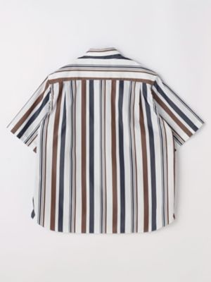 ＡＱ　Ｓｔｒｉｐｅ　Ｓｈｏｒｔ　Ｓｌｅｅｖｅ　Ｓｈｉｒｔ（２２０５２２６０２５）