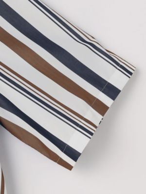 ＡＱ　Ｓｔｒｉｐｅ　Ｓｈｏｒｔ　Ｓｌｅｅｖｅ　Ｓｈｉｒｔ（２２０５２２６０２５）