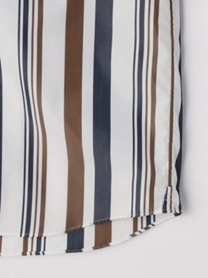 ＡＱ　Ｓｔｒｉｐｅ　Ｓｈｏｒｔ　Ｓｌｅｅｖｅ　Ｓｈｉｒｔ（２２０５２２６０２５）