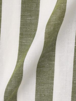 【SALE】Aquascutum (Men)/アクアスキュータム Wide Stripe Short Sleeve Shirt(2205226027) 46_スモーキーグリーン トップス【三越伊勢丹/公式】