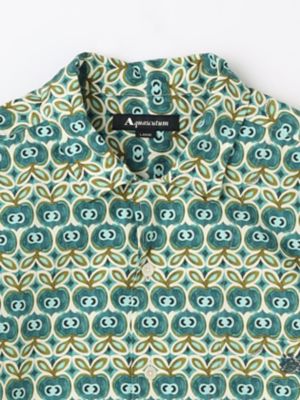 Ｓｔｏｎｅ　Ｗａｌｌ　Ｃａｒｖｉｎｇ　Ｓｈｏｒｔ　Ｓｌｅｅｖｅ　Ｓｈｉｒｔ（２２０５２２６０２８）