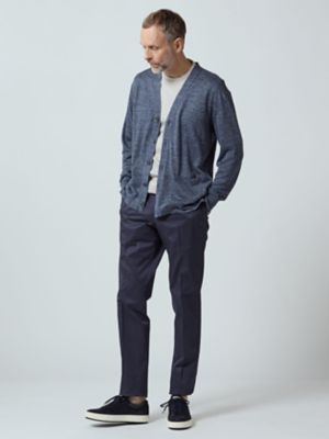Aquascutum/アクアスキュータム/コットンカーディガン/サイズ10 AQUA SCUTUM - アクアスキュータム カーディガン 長袖 クルーネック