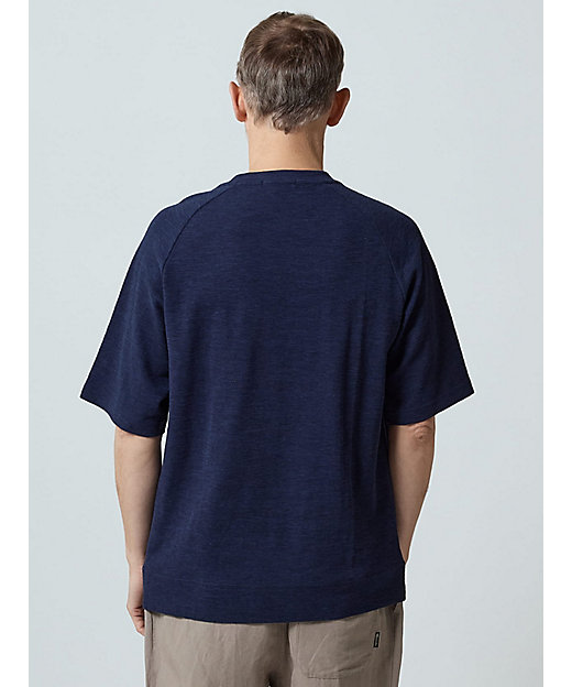 Denim-look Raglan Sleeve T Denim-look Raglan Sleeve T