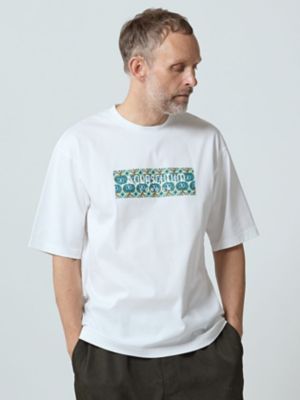 Stone－wall Motif Print T