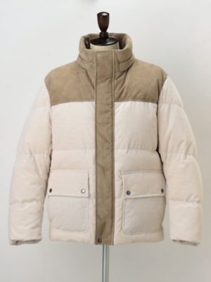 ジャケット・アウター COMMON/DIVISOR/TALLIN/SHORT JACKET Combination Short Down Jacket