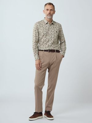 くっすん London Bird Print Shirt