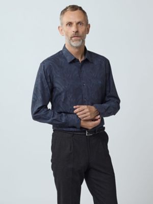 ＜Aquascutum (Men)＞Ａｒｃｈｉｔｅｃｔｕｒｅ　　Ｊａｃｑｕａｒｄ　　Ｓｈｉｒｔ（２２０５４２５００７）