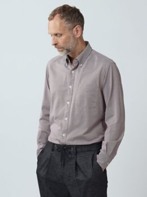 ＜Aquascutum (Men)＞ＴＥＣ．３　Ｋｎｉｔ　Ｈｏｕｎｄｓｔｏｏｔｈ　Ｓｈｉｒｔ（２２０５４２５０１３）