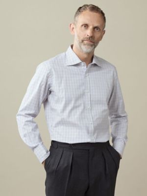 Aquascutum (Men)/アクアスキュータム【UK Traditional】Tattersall Shirt(2205425062) 78_オールドローズ トップス【三越伊勢丹/公式】