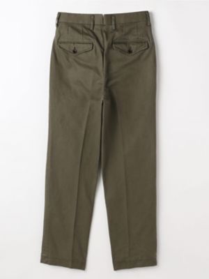 Vintage French Twill Wide Pants