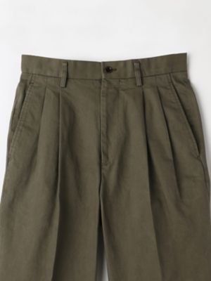 Vintage French Twill Wide Pants