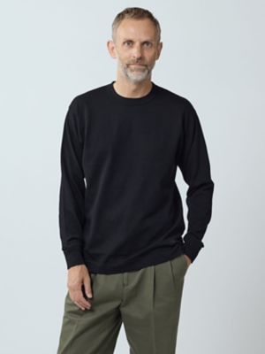 Aquascutum (Men)/アクアスキュータム TEC.3 Crew-neck Long-sleeve(2205471002) 99_クロ トップス【三越伊勢丹/公式】