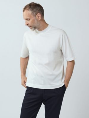 ＜Aquascutum (Men)＞ＴＥＣ．３　Ｍｏｃｋ－ｎｅｃｋ　Ｈａｌｆ－ｓｌｅｅｖｅ（２２０５４７２００２）