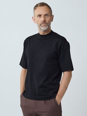 メンズウェア HALF MOCK NECK TEE TEC．3 Mock－neck Half－sleeve
