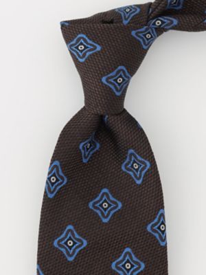 スクエアモチーフタイ（2205480006） | Aquascutum (Men