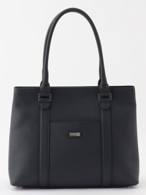 Aquascutum (Men)/アクアスキュータム Leather Tote Bag(2205481003) 38_ネービーブルー 旅行用かばん・バッグ【三越伊勢丹/公式】