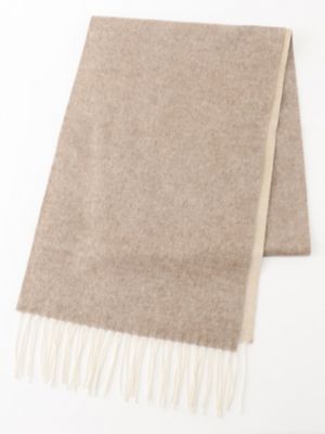 Cashmere＆Silk ダブルフェイスマフラー