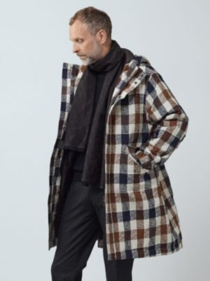 Aquascutum (Men)/アクアスキュータム WOOL & SILK AQロゴストール(2205482008) 88_チャイロ ネックウォーマー【三越伊勢丹/公式】