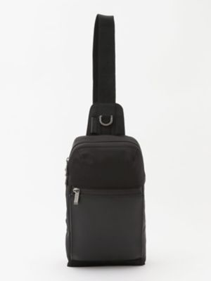 YOSHIKI　ポールスミス ボディバッグ 黒 ナイロン レザー ポールスミス Paul Smith ボディバッグ （Black） -ファッション