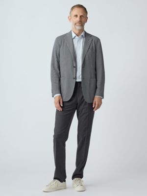 TEC．3 Sheperd Check Knit Jacket