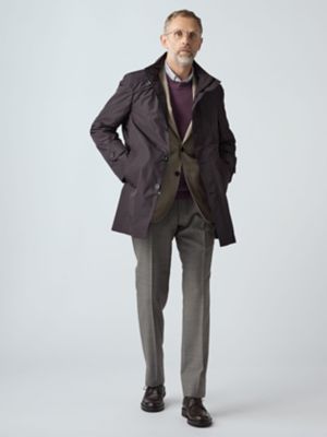 Stand collar Half Coat（2206212010