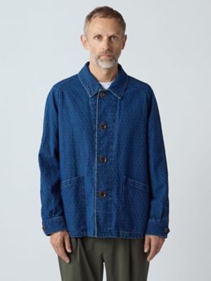ジャケット・アウター room306contemporary Denim Jacket Club Check Denim Jacquard Jacket