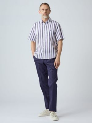 Waffle Multi Stripe Short Sleeve
