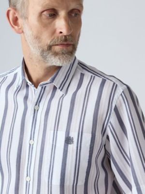 Waffle Multi Stripe Short Sleeve