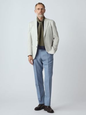 High Twist Wool Trousers