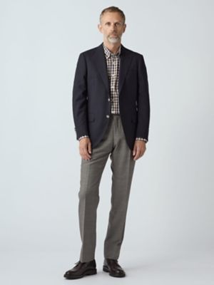 High Twist Wool Trousers
