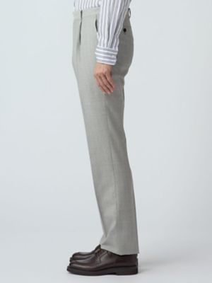 High Twist Wool Trousers
