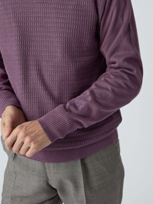 Silk cashmere Crew－neck（2206260002