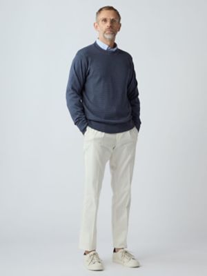 Silk cashmere Crew－neck（2206260002