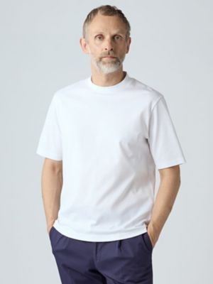 Aquascutum (Men)/アクアスキュータム ＴＥＣ．３　Ｃｏｏｌ　ｔｏｕｃｈ　Ｔ－ｓｈｉｒｔ（２２０６２７２００５）