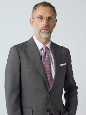 ＜Aquascutum (Men)＞ハニカムパターン小剣クレスト（２２０６２８０００２）