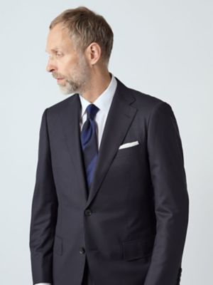 ＜Aquascutum (Men)＞Ｊｕｂｉｌｅｅ　１７５　Ｐｒｅｍｉｕｍ　Ｎａｖｙ　Ｔｉｅ（２２０６２８０００５）