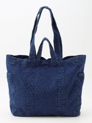 Denim Jacquard Tote Bag（2206281012
