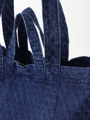 Denim Jacquard Tote Bag（2206281012