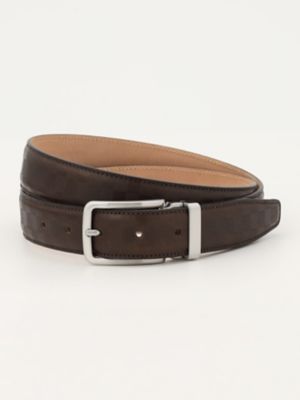 Club Check Embossed Belt