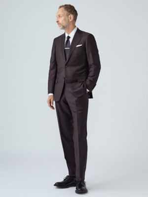 Shiny Plum Suit（2206400301） | Aquascutum