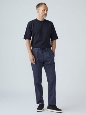 新品)Aquascutum 夏トラベルスーツ・ネイビー上下(スペアズボン付) セットアップ対応】TEC．3 Tropical Pants